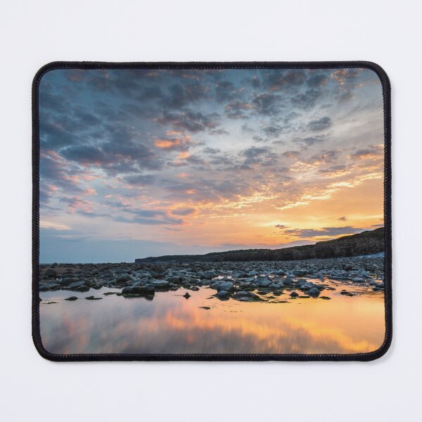 Item preview, Sunset Reflections at Llantwit Major Beach, Wales. Uk designed and sold by heidipics.