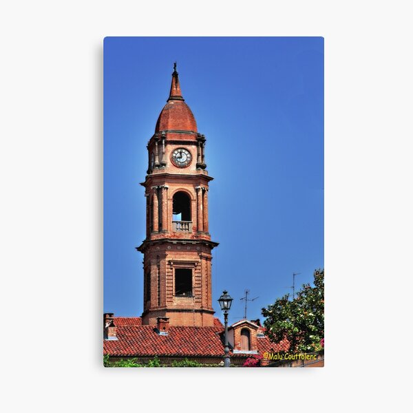 Item preview, Italian Church Bell Tower at the City of Bra Piedmonte, Cuneo, Italy designed and sold by MaluC.