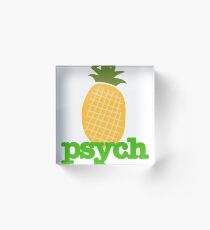 Psych - Die größte Show auf der Erde Acrylblock