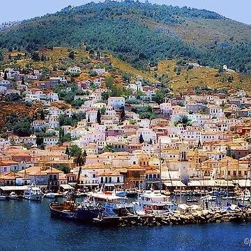 Artwork thumbnail, Hydra Island, Greece by MaluC