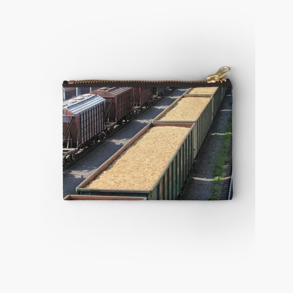 Item preview, rail cars loaded with wood chip designed and sold by mrivserg.
