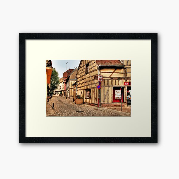 Item preview, Street in Troyes designed and sold by MaluC.
