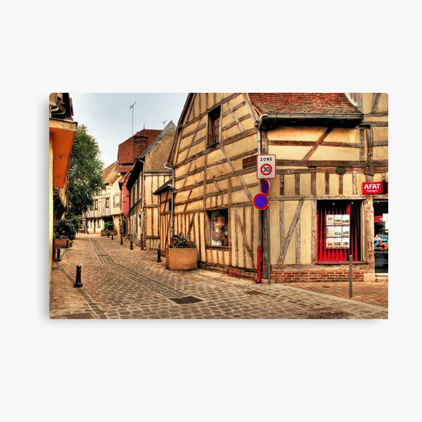 Item preview, Street in Troyes designed and sold by MaluC.