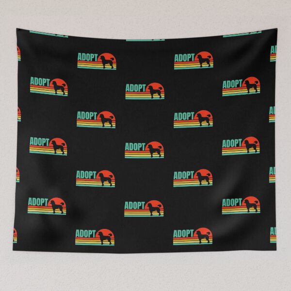 Item preview, Adopt a Dog Near Me Free, Retro Vintage Sunset designed and sold by ACC .