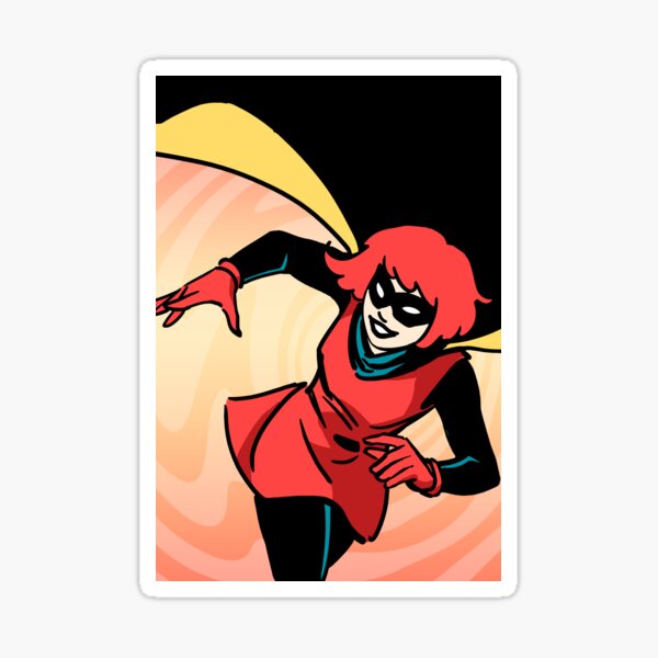 Bandette - Swirl (no logo) Sticker