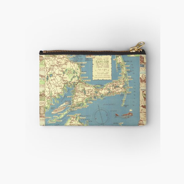 Item preview, Vintage Map of Cape Cod (1940) designed and sold by BravuraMedia.
