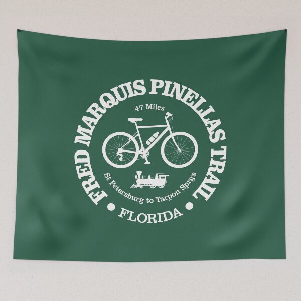 Item preview, Fred Marquis Pinellas Trail (cycling) designed and sold by curranmorgan.