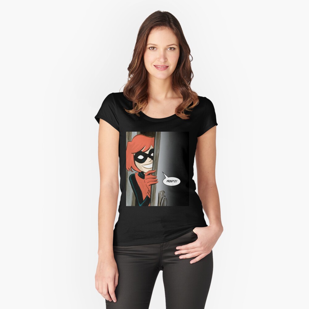 Item preview, Fitted Scoop T-Shirt designed and sold by colleencoover.