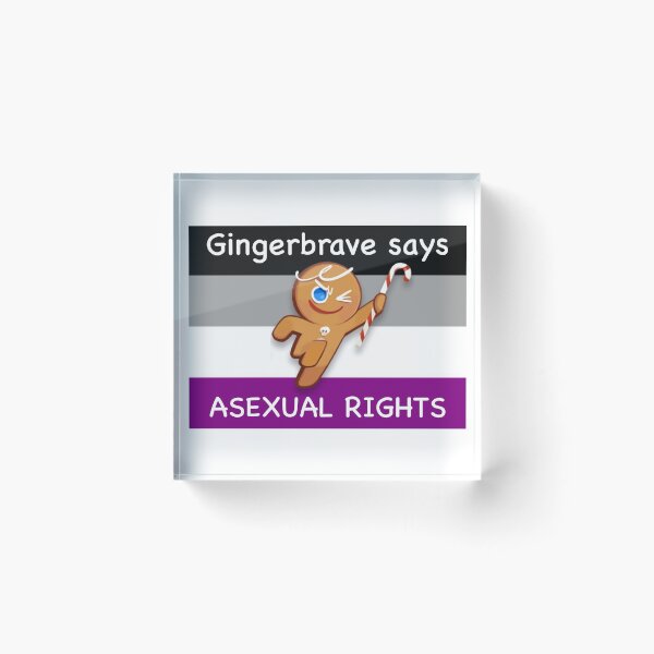 Item preview, Gingerbrave Asexual Rights designed and sold by AutumnLeef.