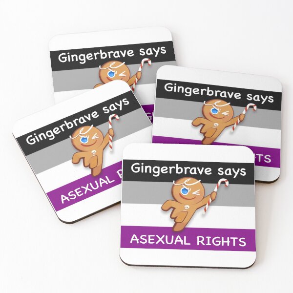 Item preview, Gingerbrave Asexual Rights designed and sold by AutumnLeef.