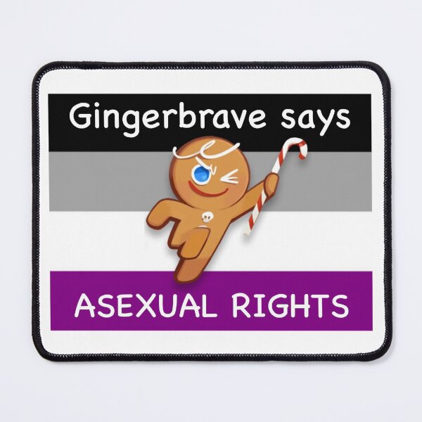 Item preview, Gingerbrave Asexual Rights designed and sold by AutumnLeef.