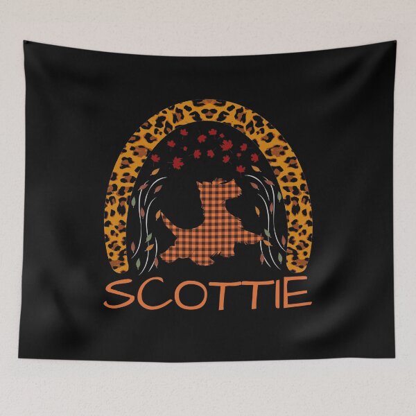 Item preview, Scottie Obsessed, Leopard Rainbow, Plaid Scottie, Fall Leaves designed and sold by ACC .