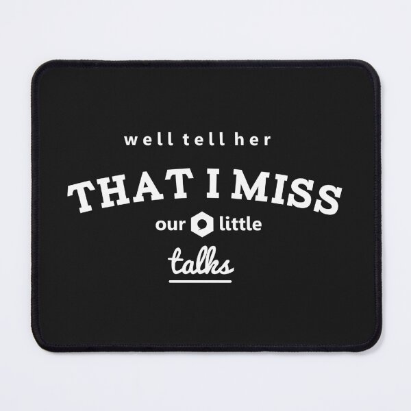 Item preview, I Miss Our Little Talks designed and sold by mnmlstID.