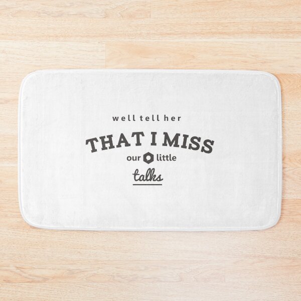 Item preview, I Miss Our Little Talks designed and sold by mnmlstID.