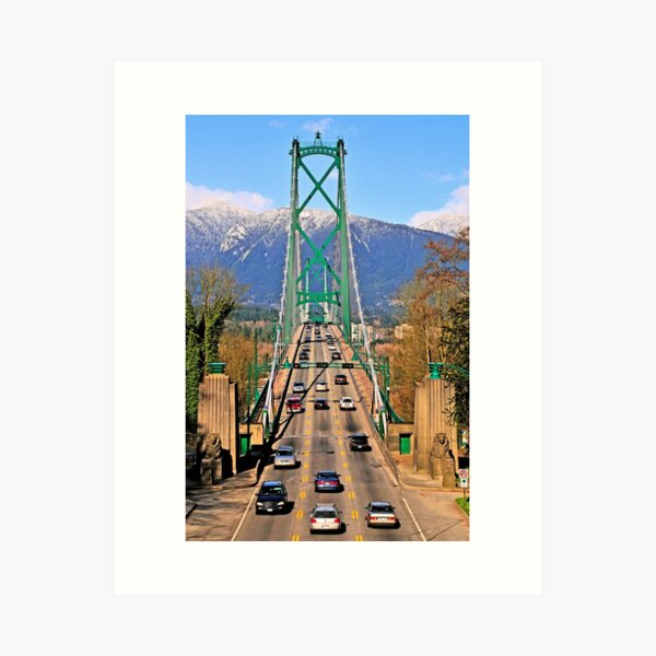 Item preview, Lions Gate Bridge, Stanley Park, British Columbia, Canada designed and sold by MaluC.