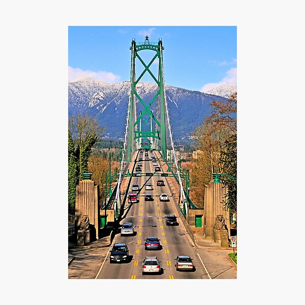 Item preview, Lions Gate Bridge, Stanley Park, British Columbia, Canada designed and sold by MaluC.