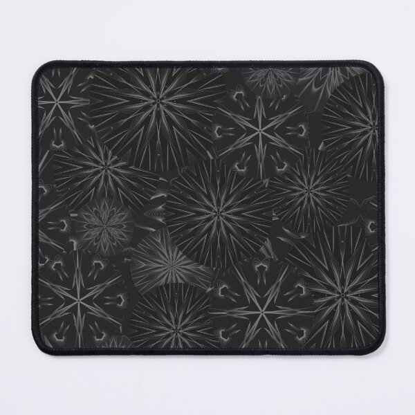 Item preview, Black and White Mandala Geometric Pattern. designed and sold by wild.geranium.design.