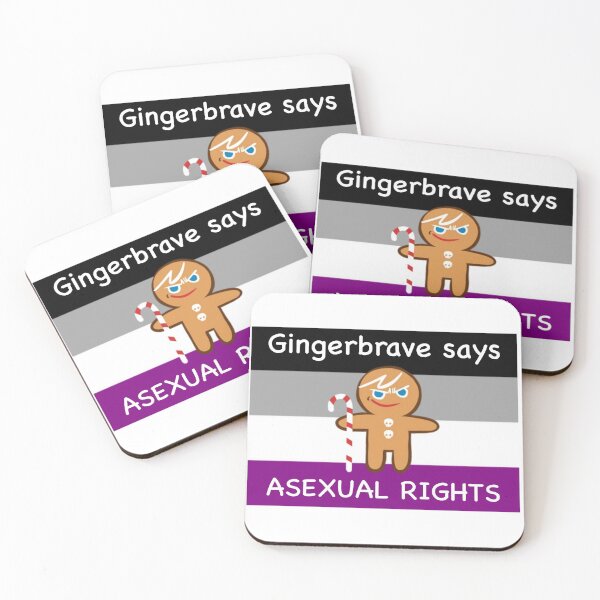 Item preview, Gingerbrave Asexual Rights designed and sold by AutumnLeef.