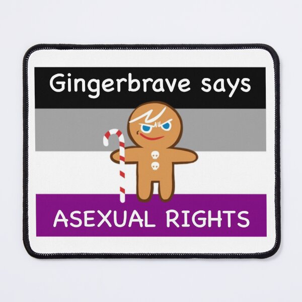 Item preview, Gingerbrave Asexual Rights designed and sold by AutumnLeef.