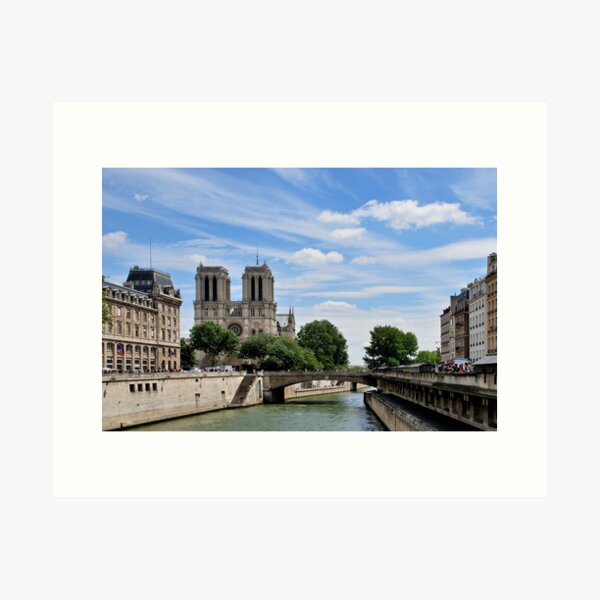 Item preview, Parisian View Seine River, Paris, France designed and sold by MaluC.