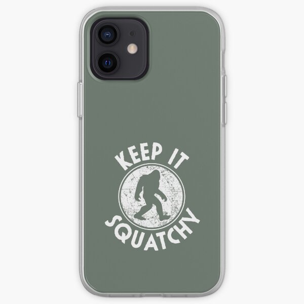 Keep It Squatchy Funny Bigfoot Sasquatch iPhone Soft Case