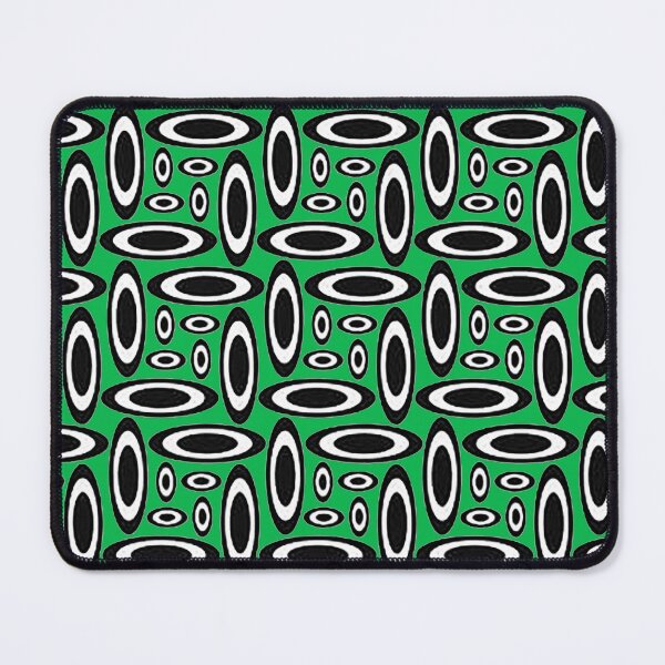 Item preview, Ellipse pattern, mid-centurty modern pattern, green ellipse pattern, designed and sold by Nostrathomas66.