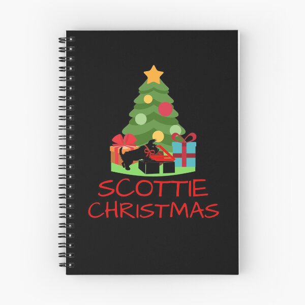 Item preview, Scottie Obsessed Christmas, Christmas Tree and Presents  designed and sold by ACC .