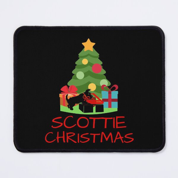 Item preview, Scottie Obsessed Christmas, Christmas Tree and Presents  designed and sold by ACC .