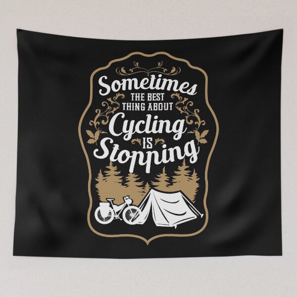 Item preview, The Best Thing About Cycling Bikepacking Adventure designed and sold by introversation.