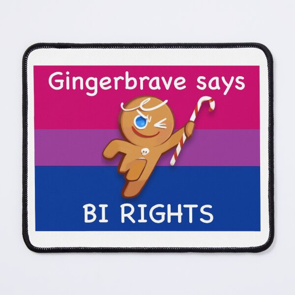 Item preview, Gingerbrave Bisexual Rights designed and sold by AutumnLeef.