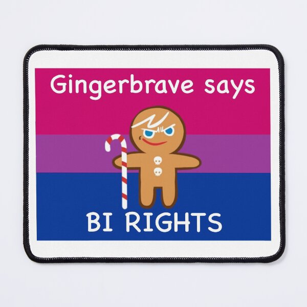 Item preview, Gingerbrave Bisexual Rights designed and sold by AutumnLeef.