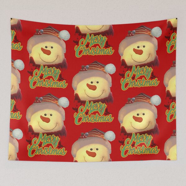 Item preview, Illuminated Snowman Face and Merry Christmas Text designed and sold by Elnica.