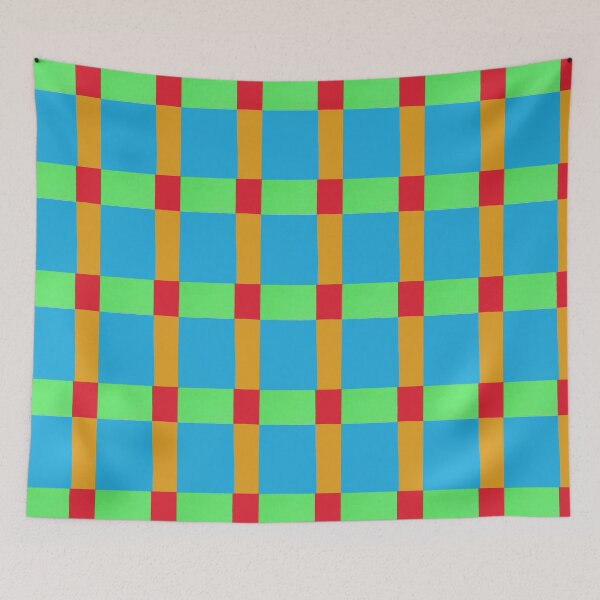 Item preview, Colorblock design, blue red orange green colorblock design designed and sold by Nostrathomas66.