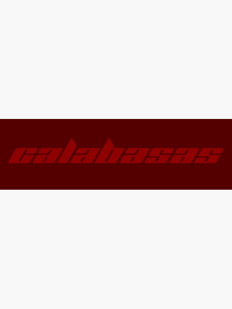 Adidas (Kanye) Calabasas Logo Sticker by LJM1999
