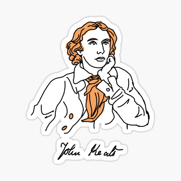 Item preview, John Keats stencil designed and sold by TweedCarnation.