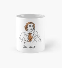 John Keats stencil Mug