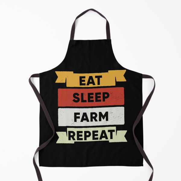Item preview, Eat Sleep Farm Repeat designed and sold by FridPix.