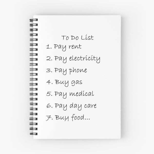 Item preview, To Do List designed and sold by HostilePress.