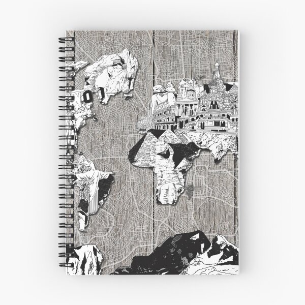 Item preview, world map designed and sold by BekimART.