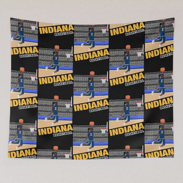 Item preview, Indiana Basketball 8 bit pixel art cartridge design  designed and sold by huyhong10028.