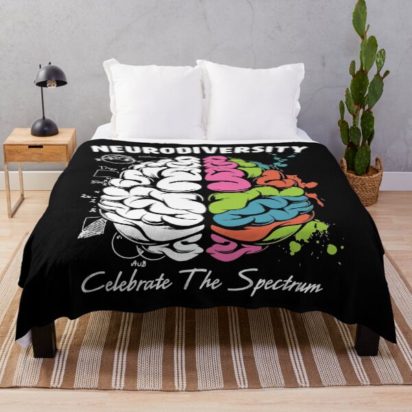 Item preview, Celebrate Neurodiversity, celebrate the spectrum Rainbow Women Men Girl designed and sold by ecomdesign.