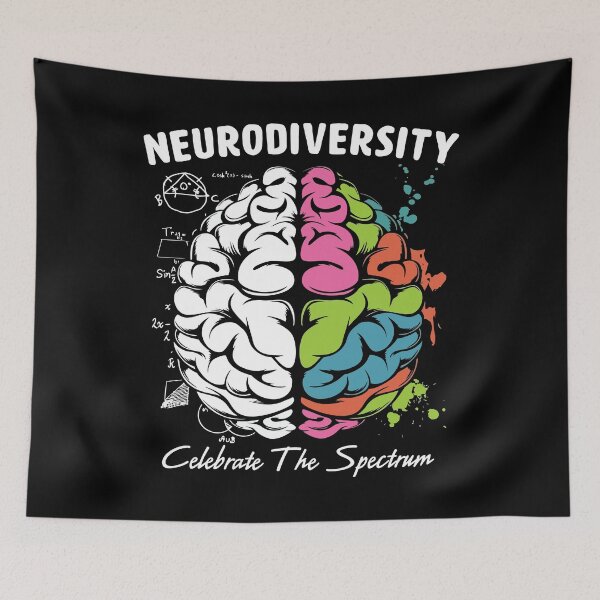 Item preview, Celebrate Neurodiversity, celebrate the spectrum Rainbow Women Men Girl designed and sold by ecomdesign.