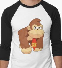 Super Smash Bros. Donkey Kong Men's Baseball ¾ T-Shirt