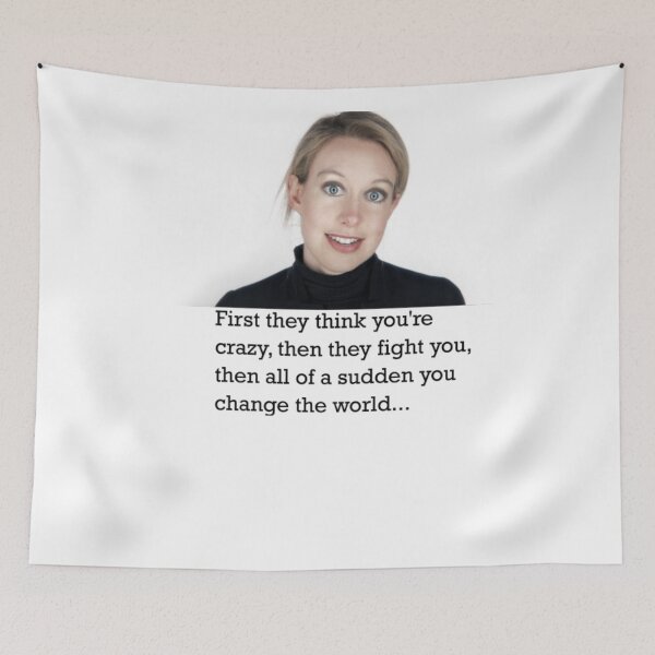 Item preview, Theranos Girl Boss Quotes designed and sold by JoanaWindham.