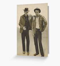 SUNDANCE KIDS, NEWMAN & REDFORD Greeting Card