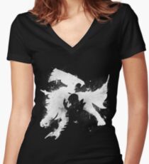 Null, I choose you! Women's Fitted V-Neck T-Shirt