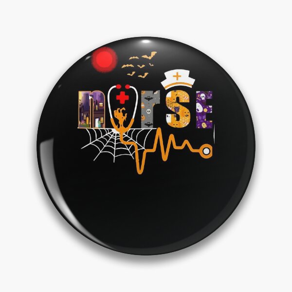 Item preview, Nurse With Halloween Pumpkin  designed and sold by huyhong10028.
