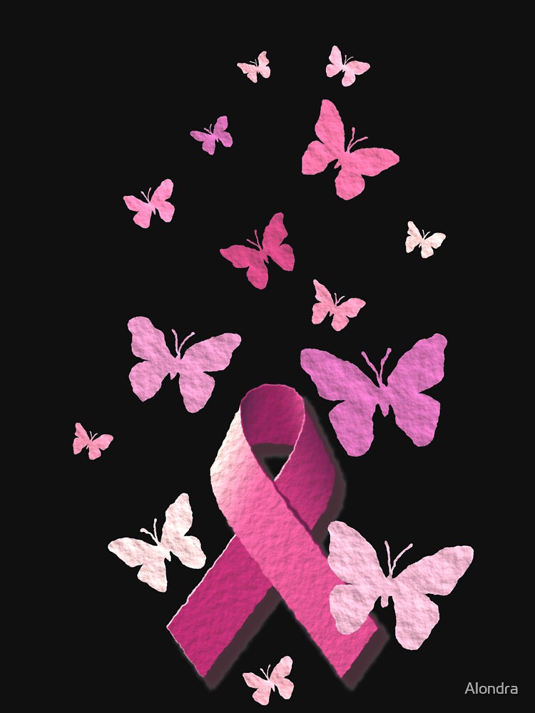 Disover Breast Cancer Pink Awareness Ribbon Fitted T-Shirt, Breast Cancer Awareness Shirt