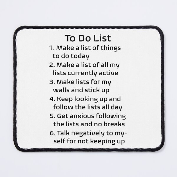 Item preview, Making Lists design designed and sold by HostilePress.