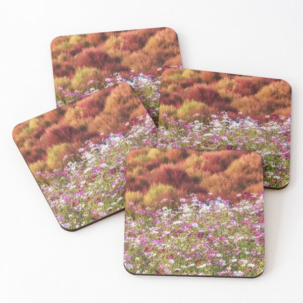 Item preview, Field of cosmos flowers designed and sold by aaronchoi.